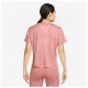 Nike Γυναικεία κοντομάνικη μπλούζα Dri-FIT Swoosh AOP SS Crop